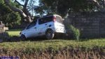 Vehicle looses control,hits FRA wall along Mungwi road_Lusakavoice.com