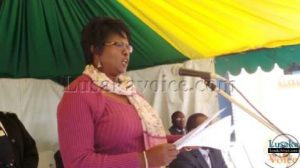 Minister of Local Government and Housing, Emerine Kabanshi LuakaVoice.com