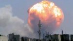 Massive weapons depot blast in Syria