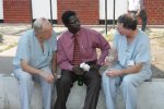 Dr. Andrew Silumesii with Bill Nelems and Gary O’Connor