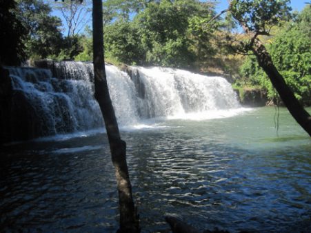 Mumbuluma falls - a Bemba word meaning growling water