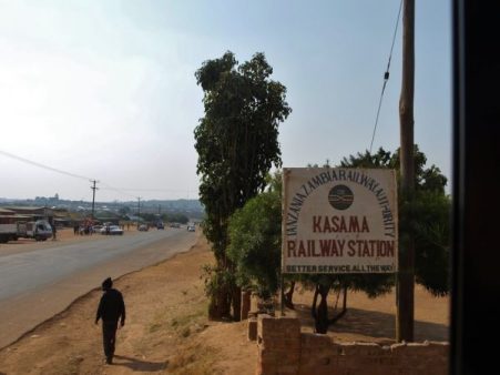Railway station Kasama, Zambia