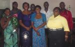 Charity Mulenga Tembo, third from left, with some of the Agents of Change students in Solwezi, Zambia