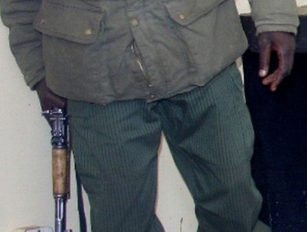 Police gun robber