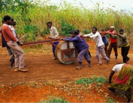 Hand Road Construction