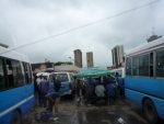 Lusaka, Zambia : kulima tower bus stop