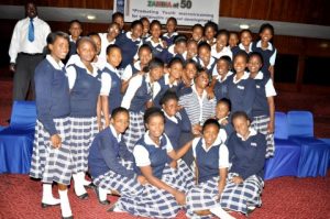 Youth Day celebration with Dr Kaseba