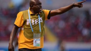 ZAMBIA Under-17 women coach Albert Kachinga