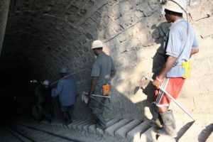 chinese mine workers