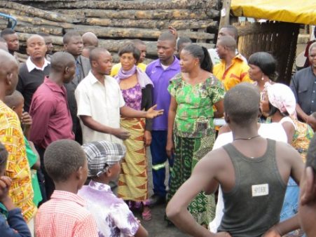 Edith Nawakwi Ndola, Main Masala township tour