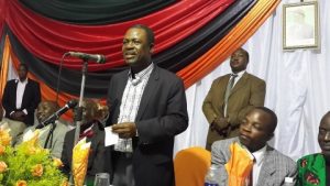 Kabimba - It was a pleasure for me to officiate at a fundraising dinner for the PF in Kabwe District last night