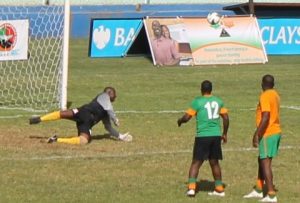 The goalkepeers were evidently busy om either end