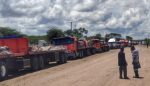 Kazungula border truck line