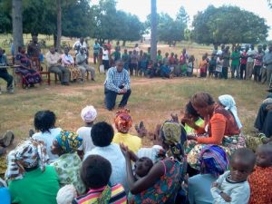 Malole MP thanking people of Kapolyo for voting the PF 2 power
