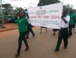 March past – Ministry of Agriculture — in Kasama, Zambia.