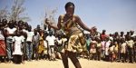 Zambian woman dancing