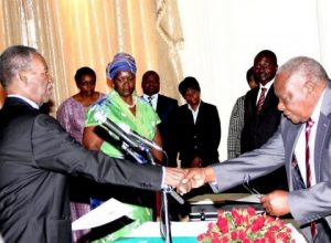 Sata has sworn in Solomon Mbuzi as Ambassador to Russia