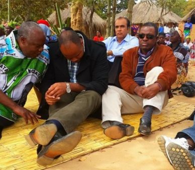 Wynter M. Kabimba, ODS, SC · June 12 At a funeral house in Feni en route to Vubwi
