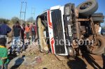 Truck overturns outside Bauleni