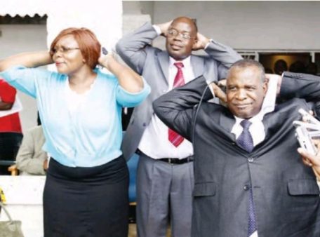 Dora Siliya, Former MMD Malambo MP, Maxwell Mwale and former Mulobezi MP, Hastings Sililo
