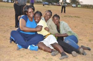 Dr Kaseba during the Teachers/Community Leaders/Pupils Mentorship Training Camp at Chinsali Girls Secondary School.