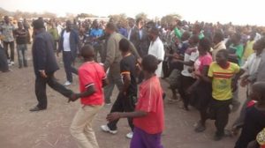 HH leaving the Ubwilile Traditional Ceremony grounds in Chiengi District Luapula Province.