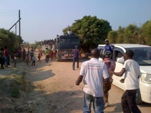 UPND in Mpatamatu, Luanshya road show