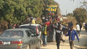 UPND in Mpatamatu, Luanshya road show