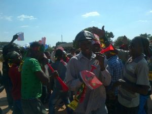 UPND in Mpatamatu, Luanshya road show