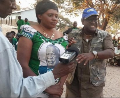 ZAMBEZI WEST PARLIAMENTARY BYE ELECTION- Campaign Manager Wilbur Simuusa introduces PF candidate Christabel Ngimbu