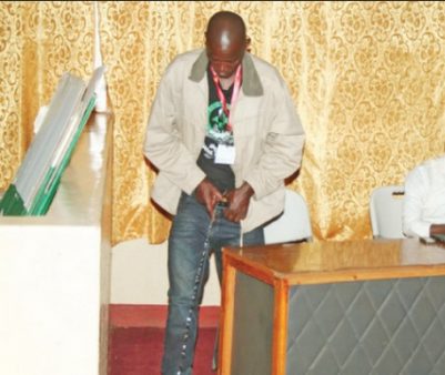 Chembe Daka stunned the public in Chipata when he woke up from deep sleep and started urinating inside the Council Chamber, where tallying of votes in the Kasenengwa by-election was in progress.