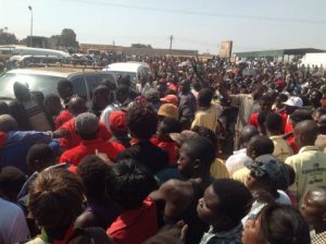 Hakainde Hichilema Photos from solwezi Sept 4th 2014