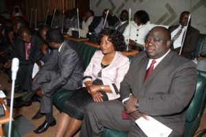 Members of Parliament during the opening of Parliament by President Sata on September 19,2014 -Picture by THOMAS NSAMA