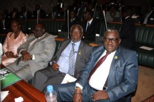 Members of Parliament during the opening of Parliament by President Sata on September 19,2014 -Picture by THOMAS NSAMA