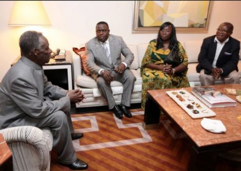President Sata at the New York Palace Hotel