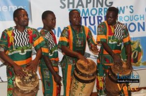Africa Direction Troop entertaining ZAPRA patrons - Lusakavoice.com