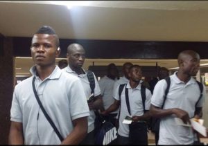 Chipolopolo arrive safely in Niger in Pictures