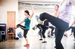 Tanya Nuchols, left, teaches Zoca classes twice a week at Joy of Motion. (Teddy Wolff/For Express)