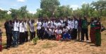 Nevers Mumba's arrival at an airstrip in Chinsali