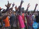 Nevers Mumba's supporters at Supreme Court in Lusaka onDec 15, 2014 by Lusakavoice.com