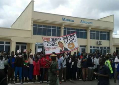 HH joined supporters in Mansa to discuss how he will move Zambia's economy forward.