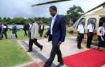 President Edgar Chagwa Lungu arrival