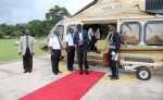 President Edgar Chagwa Lungu returns from AU