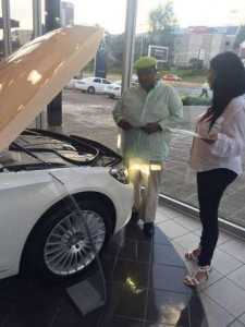 56th birthday GBM Mercedes Present