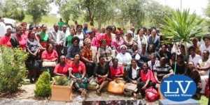 KK posing with some surviving women freedom fighters - Photo Credit Jean Mandela - Lusakavoice.com