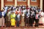 President Edgar Chagwa Lungu, Vice-President Inonge Wina, PF Secretary General Davies Chama with Chiefs from Luapula, North-Western Province and Eastern Province when they paid a courtesy call on him at State House -Picture by THOMAS NSAMA