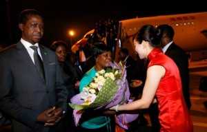 President Edgar Chagwa Lungu has arrived in Shenzhen, China aboard Hainan airlines on continued State Visit on March 31, 2015. The plane carrying the President touched down at Shenzhen Airport at 20:53 hours ( China Time) -Pictures by THOMAS NSAMA AND EDDIE MWANALEZA