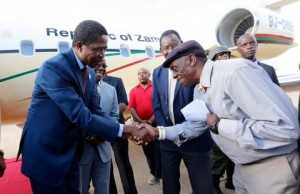 his Excellency Mr. Edgar Chagwa Lungu president of the republic of Zambia on the occasion of the gala dinner at the law association of Zambia’s 2015 annual general meeting held at the Zambezi sun hotel Livingstone•