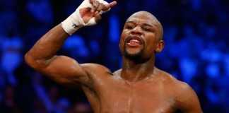 Floyd Mayweather beats Manny Pacquiao in the fight of the century
