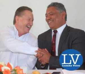 Peter Cottan and Hon Given Lubinda - Photo Credit Jean Mandela - Lusakavoice.com-1